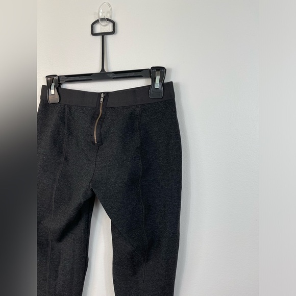 J. Crew Pixie Pant Ponte Knit Seam Stretch Tapered Legging Charcoal Gray 4R - Picture 12 of 16